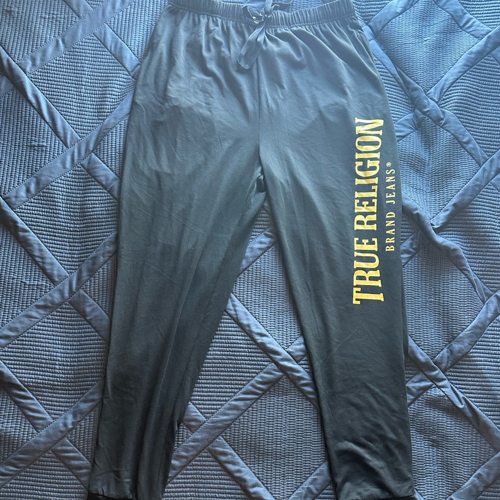 Black True Religion Loungepants